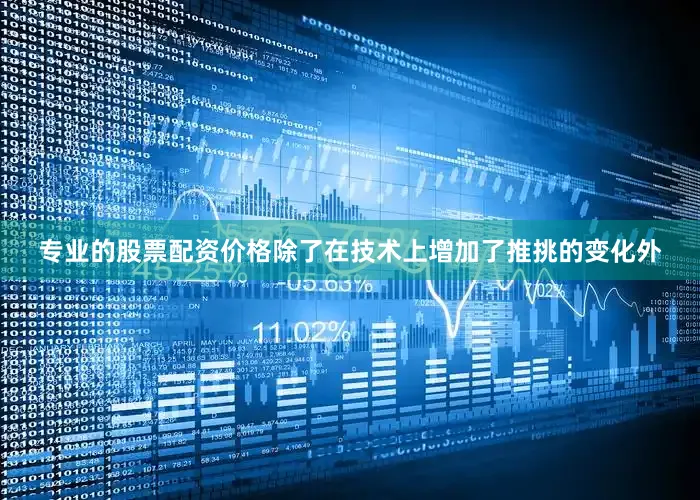 专业的股票配资价格除了在技术上增加了推挑的变化外